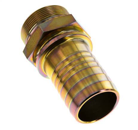 Collarines de seguridad de 50 mm (2'') y G2' de acero con rosca macho para manguera