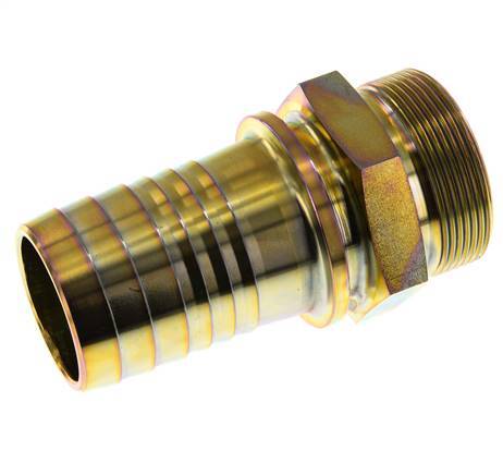 Collarines de seguridad de 50 mm (2'') y G2' de acero con rosca macho para manguera