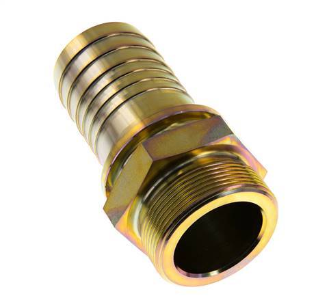 Collarines de seguridad de 50 mm (2'') y G2' de acero con rosca macho para manguera