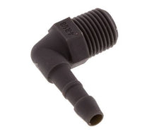 Codo de manguera de 4 mm y R1/8'' PA 6 con rosca macho [20 piezas]
