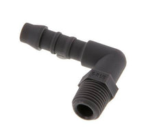 Codo de manguera de 6 mm (1/4'') y R1/8'' PA 6 con rosca macho [10 piezas]