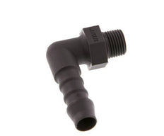 Codo de manguera de 8 mm (5/16'') y R1/8'' PA 6 con rosca macho [5 piezas]