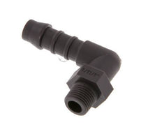 Codo de manguera de 8 mm (5/16'') y R1/8'' PA 6 con rosca macho [5 piezas]
