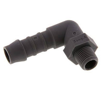 Codo para manguera de 9 mm (3/8'') y R1/8'' PA 6 con rosca macho [5 piezas]
