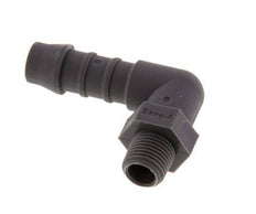 Codo para manguera de 9 mm (3/8'') y R1/8'' PA 6 con rosca macho [5 piezas]