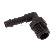 Codo de manguera de 6 mm (1/4'') y R1/4'' PA 6 con rosca macho [10 piezas]