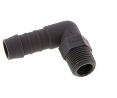 Codo de manguera de 13 mm (1/2'') y R3/8'' PA 6 con rosca macho [5 piezas]