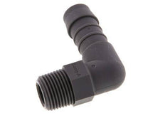 Codo de manguera de 13 mm (1/2'') y R3/8'' PA 6 con rosca macho [5 piezas]