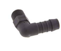Codo de manguera de 13 mm (1/2'') y R3/8'' PA 6 con rosca macho [5 piezas]
