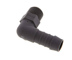 Codo de manguera de 13 mm (1/2'') y R3/8'' PA 6 con rosca macho [5 piezas]