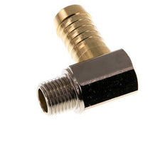 Codo de latón de 13 mm (1/2'') y R1/4'' con rosca macho