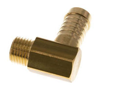 Codo de latón de 13 mm (1/2'') y M14x1,5 (cónico) con rosca macho