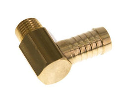 Codo de latón de 13 mm (1/2'') y M14x1,5 (cónico) con rosca macho