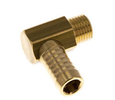 Codo de latón de 13 mm (1/2'') y M14x1,5 (cónico) con rosca macho