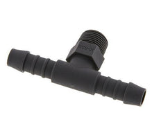 Boquilla de manguera de 10 mm y R3/8'' PA 6 con rosca macho [5 piezas]