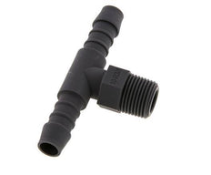 Boquilla de manguera de 10 mm y R3/8'' PA 6 con rosca macho [5 piezas]