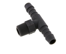 Boquilla de manguera de 10 mm y R3/8'' PA 6 con rosca macho [5 piezas]