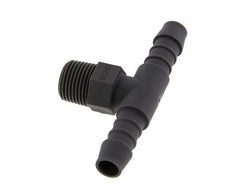 Boquilla de manguera de 10 mm y R3/8'' PA 6 con rosca macho [5 piezas]