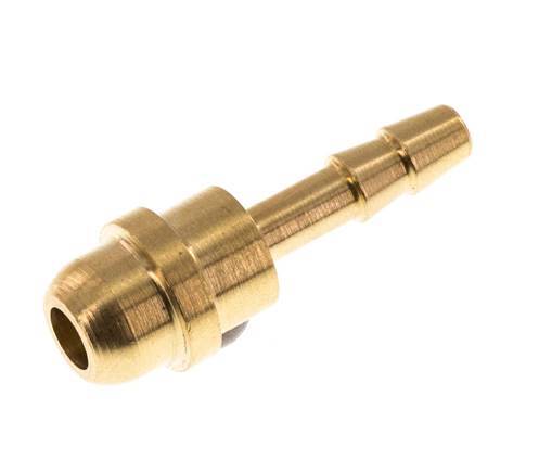 Boquilla de latón de 4 mm sin tuerca de unión (G1/4'') [10 piezas]