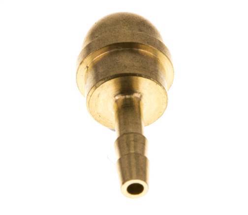 Boquilla de latón de 4 mm sin tuerca de unión (G3/8'') [5 piezas]