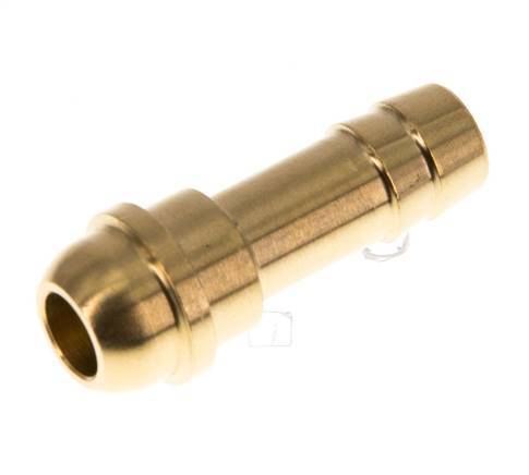 Boquilla de latón de 9 mm (3/8'') sin tuerca de unión (G3/8'') [5 piezas]