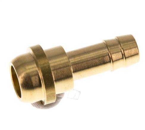 Boquilla de latón de 9 mm (3/8'') sin tuerca de unión (G1/2'') [2 piezas]
