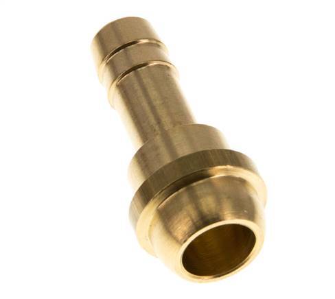 Boquilla de latón de 9 mm (3/8'') sin tuerca de unión (G1/2'') [2 piezas]