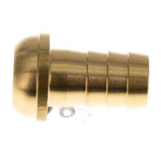 Boquilla de latón de 13 mm (1/2'') sin tuerca de unión (G3/4'') 13,5mm [2 piezas]