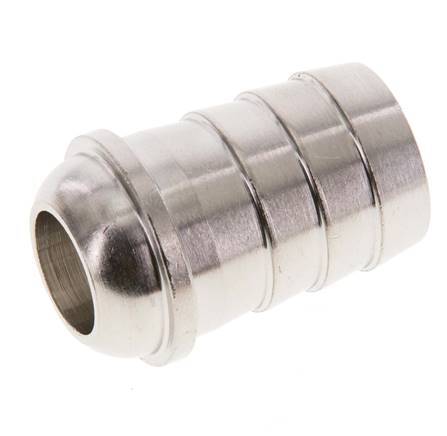 Boquilla de latón niquelado de 19 mm (3/4'') sin tuerca de unión (G3/4'') 13,5mm [2 Piezas]