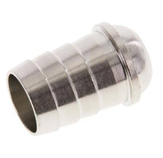 Boquilla de latón niquelado de 19 mm (3/4'') sin tuerca de unión (G3/4'') 13,5mm [2 Piezas]