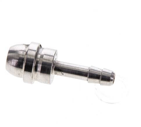 Boquilla de acero inoxidable de 4 mm sin tuerca de unión (G1/4'')