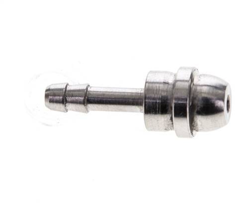 Boquilla de acero inoxidable de 4 mm sin tuerca de unión (G1/4'')