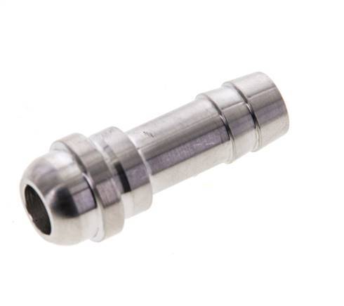 9 mm (3/8'') Stainless Steel Hose Barb without Union Nut (G3/8'')