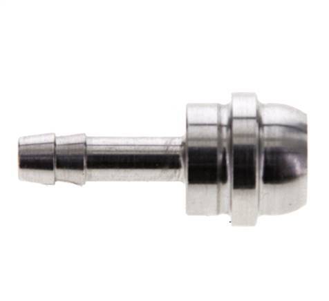 Boquilla de acero inoxidable de 6 mm (1/4'') sin tuerca de unión (G1/2'')