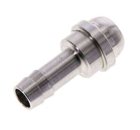 Boquilla de acero inoxidable de 9 mm (3/8'') sin tuerca de unión (G1/2'')