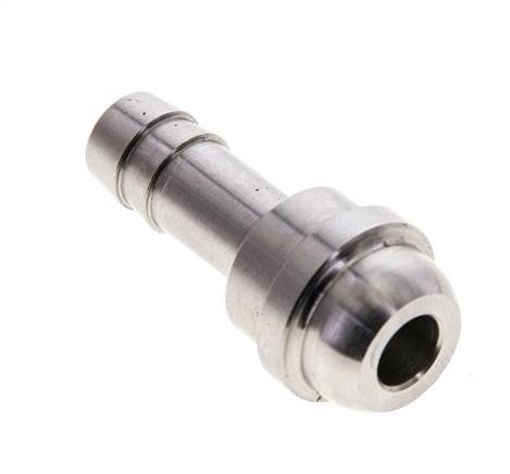 Boquilla de acero inoxidable de 9 mm (3/8'') sin tuerca de unión (G1/2'')
