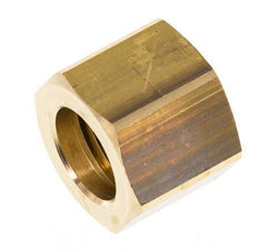 Tuerca de unión de latón de 6/9/13mm (G1/2'') L20.5mm [2 Piezas]