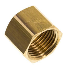 Tuerca de unión de latón de 6/9/13mm (G1/2'') L20.5mm [2 Piezas]