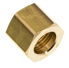 Tuerca de unión de latón de 6/9/13mm (G1/2'') L20.5mm [2 Piezas]