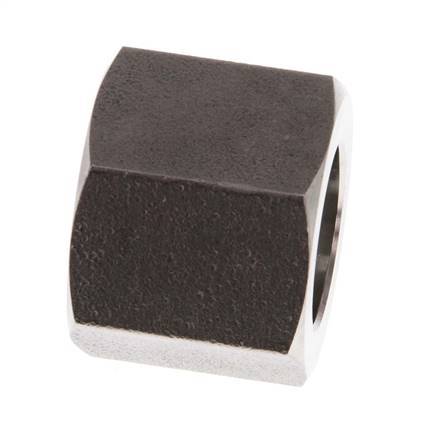 6/9/13mm (G1/2'') Tuerca de unión de acero inoxidable L20mm