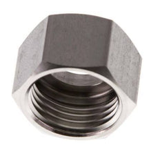 6/9/13mm (G1/2'') Tuerca de unión de acero inoxidable L16mm