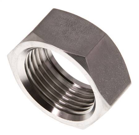 19/25mm (G1'') Tuerca de unión de acero inoxidable L18mm