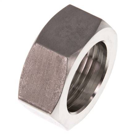 19/25mm (G1'') Tuerca de unión de acero inoxidable L18mm