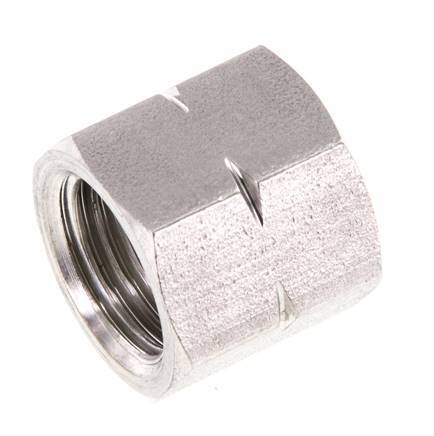 4/6/9mm (G1/4'' LH) Acero Inoxidable Tuerca Unión L15mm