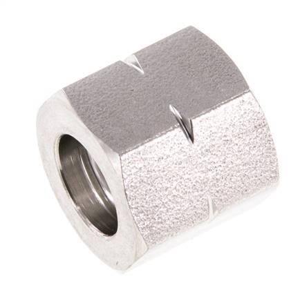 4/6/9mm (G1/4'' LH) Acero Inoxidable Tuerca Unión L15mm