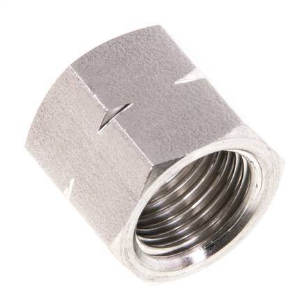 4/6/9mm (G1/4'' LH) Acero Inoxidable Tuerca Unión L15mm