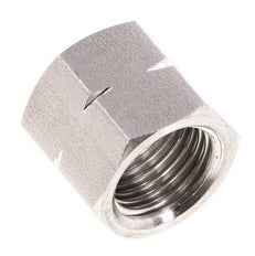 4/6/9mm (G1/4'' LH) Acero Inoxidable Tuerca Unión L15mm