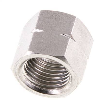 4/6/9mm (G1/4'' LH) Acero Inoxidable Tuerca Unión L15mm