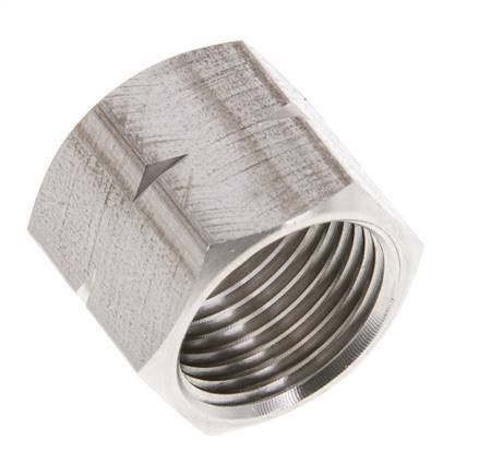 4/6/9mm (G3/8'' LH) Acero Inoxidable Tuerca Unión L16mm