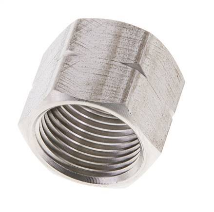 4/6/9mm (G3/8'' LH) Acero Inoxidable Tuerca Unión L16mm